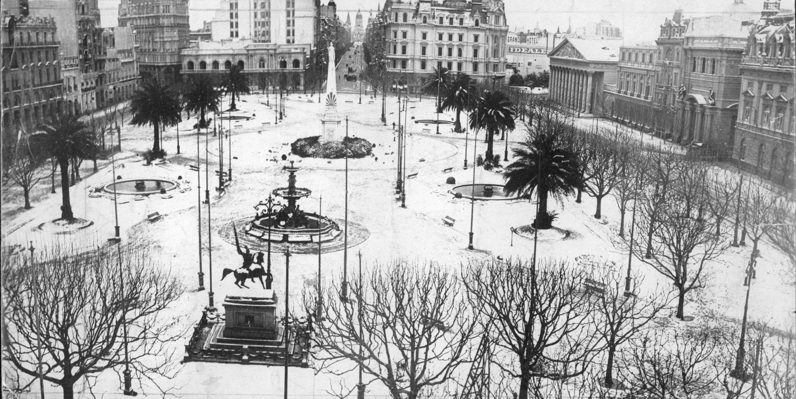 El día más frío de la historia porteña fue un 9 de julio