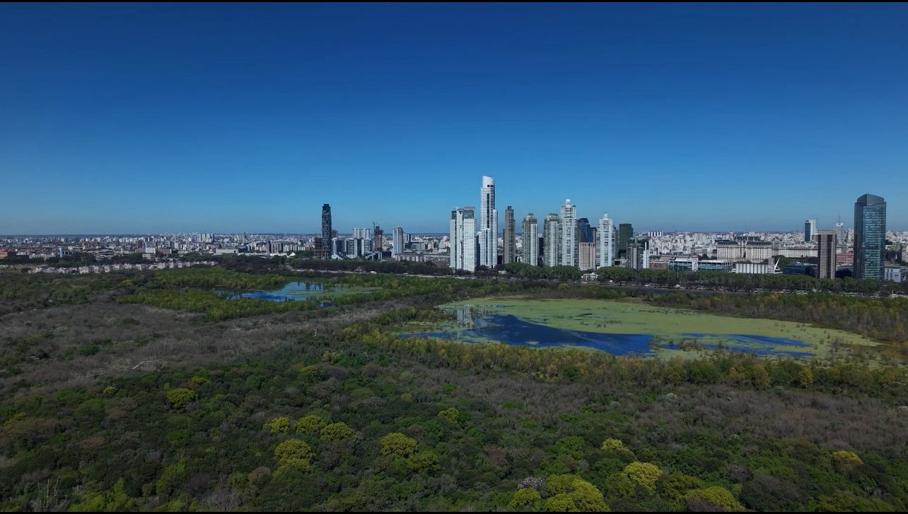 El espacio verde de la Ciudad que nació por accidente