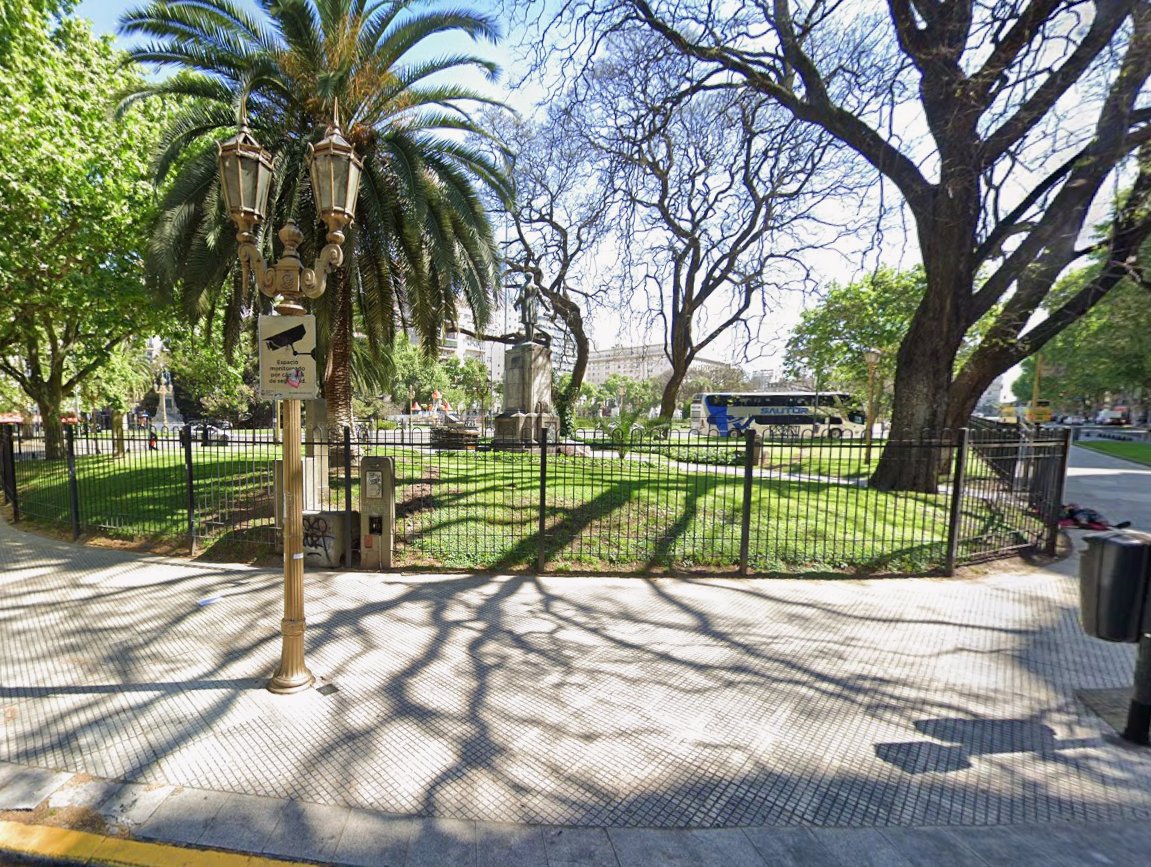 La Plaza Lorea, el lugar donde se inició la “Semana roja”
