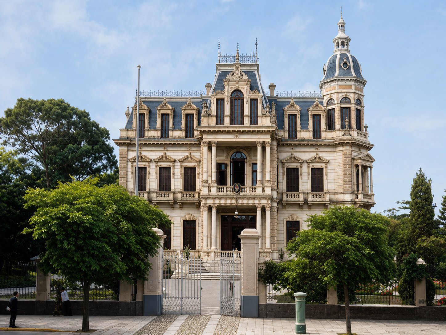 La historia del palacio de Caballito que solo fue habitado por tres años